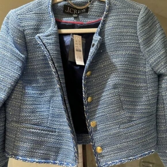 J. Crew Louisa Tweed Lady Jacket in Sequin - Picture 3 of 5